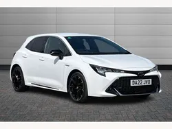 Pure white Used 2022 Toyota Corolla Sport Hatchback | £18,495 (A bit pricey)