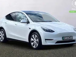 White Used 2022 Tesla Model Y Long Range SUV | £25,299 (Fair price)