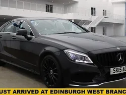 Black Used 2015 Mercedes CLS220 AMG line Coupe | £11,995 (Fair price)