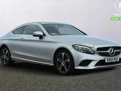 Silver Used 2020 Mercedes C180 Active Coupe | £22,399 (Fair price)