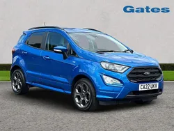 Blue Used 2022 Ford Ecosport ST-Line SUV | £13,499 (Fair price)