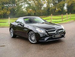 Black Used 2016 Mercedes SLC200 AMG line Cabriolet | £15,960 (Fair price)
