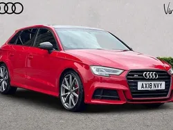 Red Used 2018 Audi S3 Black Edition Hatchback | £22,721 (Fair price)