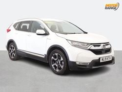 White Used 2019 Honda CR-V Hybrid SUV | £17,495 (Good price)