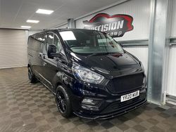 Black Used 2020 Ford Transit Custom Limited Van | £20,995 (Expensive)