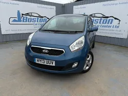 Blue Used 2013 Kia Venga 3 Hatchback | £4,399 (Fair price)