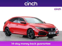 Red Used 2021 Honda Civic Sport Hatchback | £17,649 (Fair price)