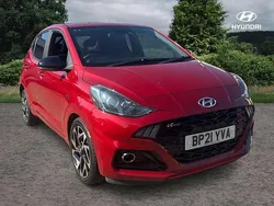Red Used 2021 Hyundai i10 N Line Hatchback | £11,699 (Fair price)