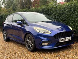Blue Used 2017 Ford Fiesta ST-Line Hatchback | £8,195 (A bit pricey)