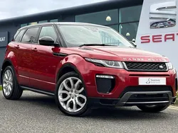Red Used 2017 Land Rover Range Rover evoque HSE Dynamic SUV | £11,790 (Good price)