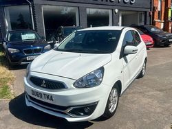White Used 2019 Mitsubishi Mirage Hatchback | £4,695 (Fair price)