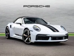 White Used 2024 Porsche 911 Turbo Cabriolet | £154,950