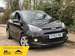 Black Used 2014 Hyundai i10 SE Hatchback | £3,795 (Fair price)