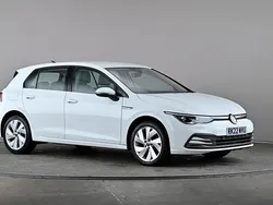 White Used 2022 VW Golf VIII Style Hatchback | £19,798 (Fair price)