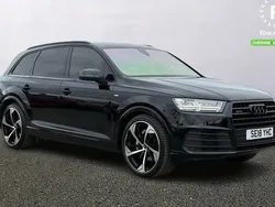 Black Used 2018 Audi Q7 Black Edition SUV | £29,999 (Fair price)