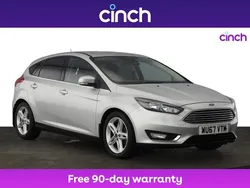 Silver Used 2017 Ford Focus Titanium Hatchback | £8,499 (Fair price)