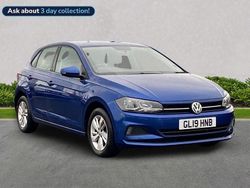 Blue Used 2019 VW Polo SE Hatchback | £10,965 (Fair price)