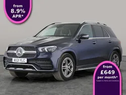 Blue Used 2021 Mercedes GLE350 AMG line Estate | £42,307 (Fair price)
