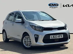 Silver Used 2023 Kia Picanto 2 Hatchback | £12,495 (Fair price)