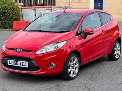 Red Used 2010 Ford Fiesta Titanium Hatchback | £1,299 (Fair price)