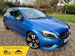 Blue Used 2014 Mercedes A180 Hatchback | £9,995 (Fair price)