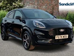 Black Used 2024 Ford Puma ST-Line Hatchback | £20,700 (Fair price)