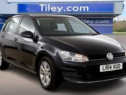 Black Used 2014 VW Golf VII SE Hatchback | £7,990 (Fair price)