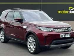 Red Used 2017 Land Rover Discovery 5 HSE Luxury SUV | £23,000 (Fair price)