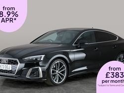 Black Used 2023 Audi A5 Sportback S-Line Hatchback | £26,299 (Good price)