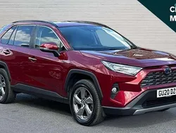 Red Used 2020 Toyota RAV4 Hybrid SUV | £22,021 (Fair price)