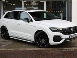White Used 2021 VW Touareg Black Edition SUV | £37,495 (Fair price)