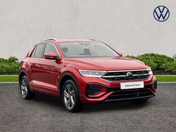 Red Used 2022 VW T-Roc R-line SUV | £24,350 (Fair price)