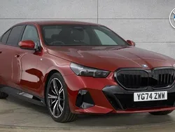 Red Used 2024 BMW 530e M Sport Sedan | £47,500