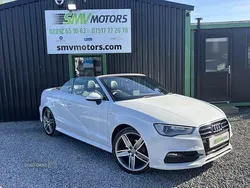 White Used 2014 Audi A3 Cabriolet S-Line Cabriolet | £9,495 (Expensive)