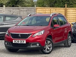 Red Used 2018 Peugeot 2008 Active SUV | £7,390 (Fair price)