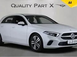 White Used 2021 Mercedes A180 Hatchback | £15,150 (Super price)