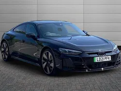 Black Used 2021 Audi RS e-tron GT Comfort Sedan | £48,895 (Fair price)