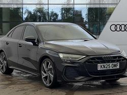 Black Used 2025 Audi A3 Black Edition Sedan | £30,778 (Expensive)