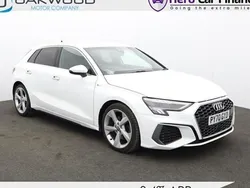 White Used 2020 Audi A3 Sportback S-Line Hatchback | £19,456 (Fair price)