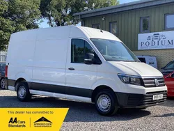 White Used 2018 VW Crafter Trendline Van | £9,990 (Expensive)