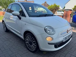 White Used 2015 Fiat 500 Lounge Hatchback | £2,995 (Fair price)