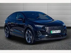 Black Used 2024 Audi Q4 Sportback e-tron Black Edition SUV | £39,250 (Super price)