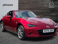 Red Used 2025 Mazda MX5 Exclusive-Line Cabriolet | £26,990 (Expensive)