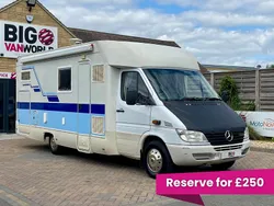 White/blue Used 2002 Mercedes Sprinter Van | £14,994 (Good price)