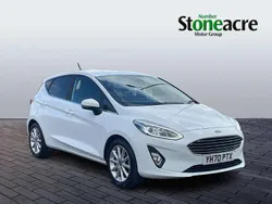 White Used 2020 Ford Fiesta Titanium Hatchback | £11,495 (Fair price)