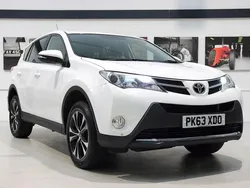 White Used 2014 Toyota RAV4 Multidrive S SUV | £9,434 (Fair price)
