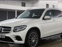 White Used 2018 Mercedes GLC350 AMG line Estate | £28,450 (Fair price)