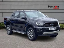 Black Used 2022 Ford Ranger Wildtrack Pickup | £27,352 (Expensive)