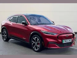Red Used 2022 Ford Mustang Mach-E Extended Range SUV | £29,225 (Fair price)