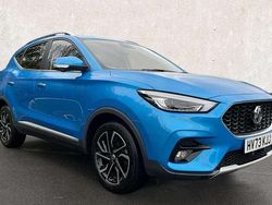 Blue Used 2023 MG ZS Exclusive Sedan | £13,992 (Fair price)